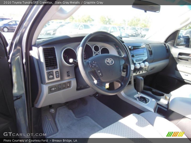 Slate Gray Metallic / Graphite Gray 2010 Toyota Tundra SR5 CrewMax