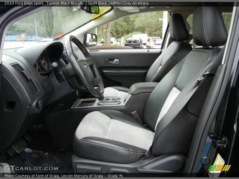 Front Seat of 2010 Edge Sport
