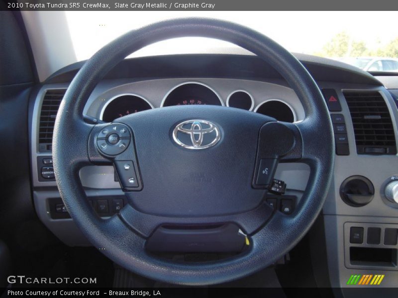 Slate Gray Metallic / Graphite Gray 2010 Toyota Tundra SR5 CrewMax