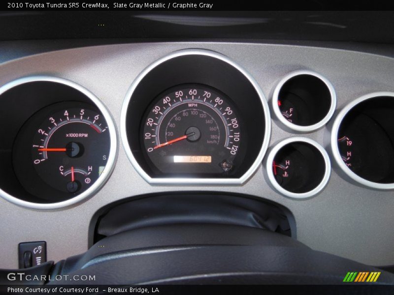 Slate Gray Metallic / Graphite Gray 2010 Toyota Tundra SR5 CrewMax