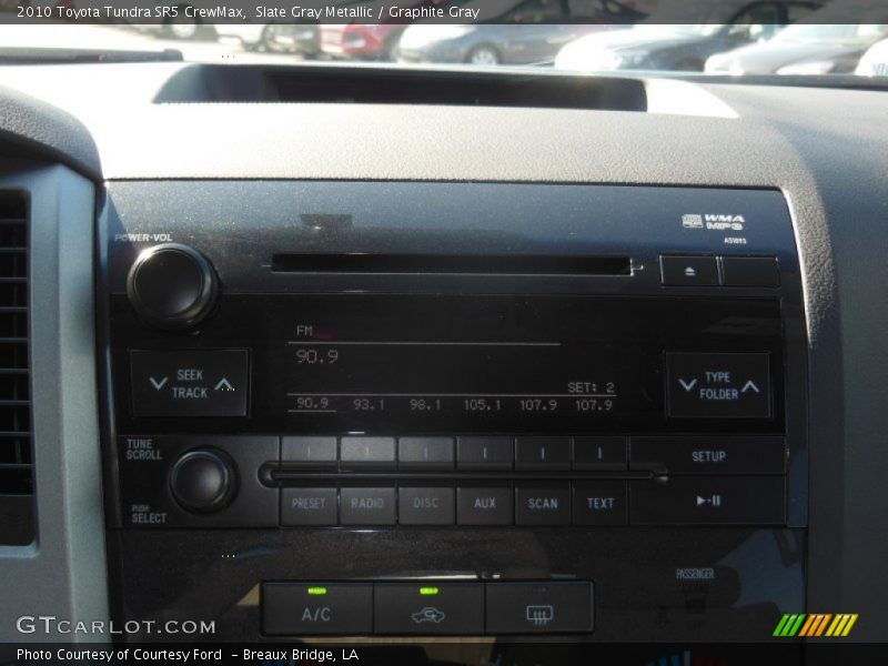 Slate Gray Metallic / Graphite Gray 2010 Toyota Tundra SR5 CrewMax