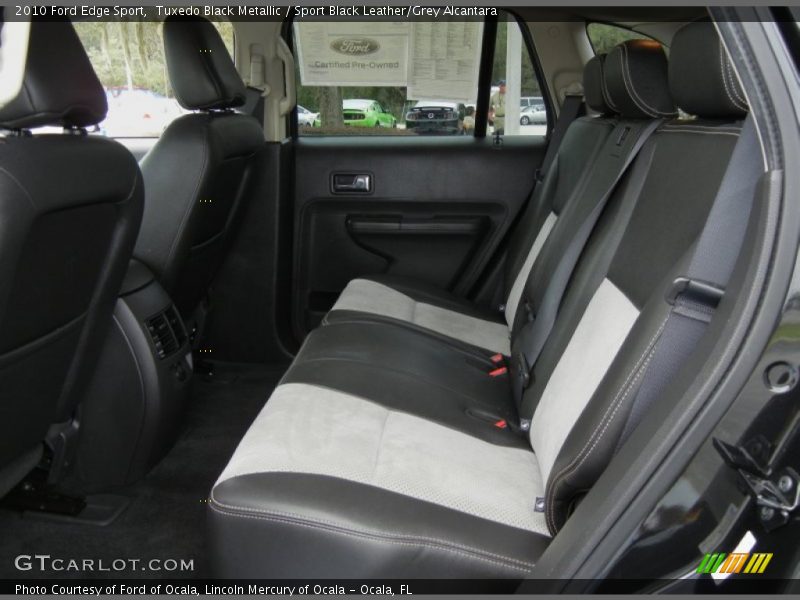 Rear Seat of 2010 Edge Sport