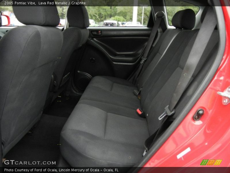 Lava Red Metallic / Graphite 2005 Pontiac Vibe