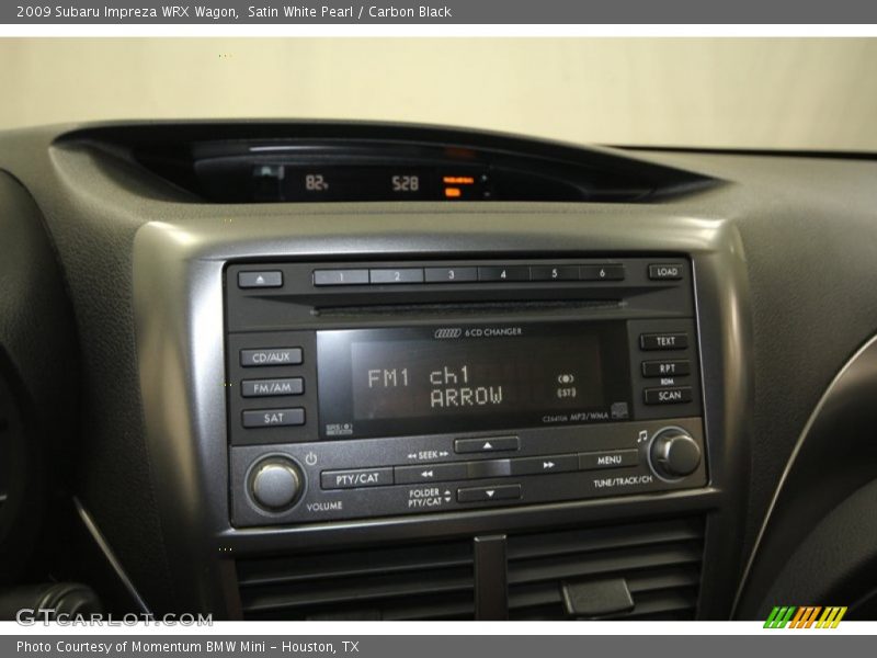 Satin White Pearl / Carbon Black 2009 Subaru Impreza WRX Wagon