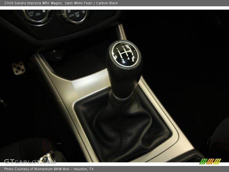 Satin White Pearl / Carbon Black 2009 Subaru Impreza WRX Wagon