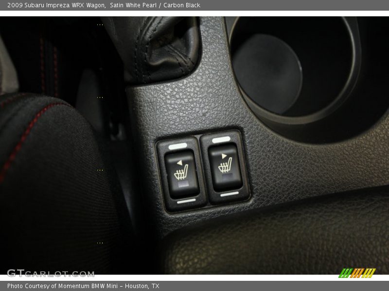 Satin White Pearl / Carbon Black 2009 Subaru Impreza WRX Wagon