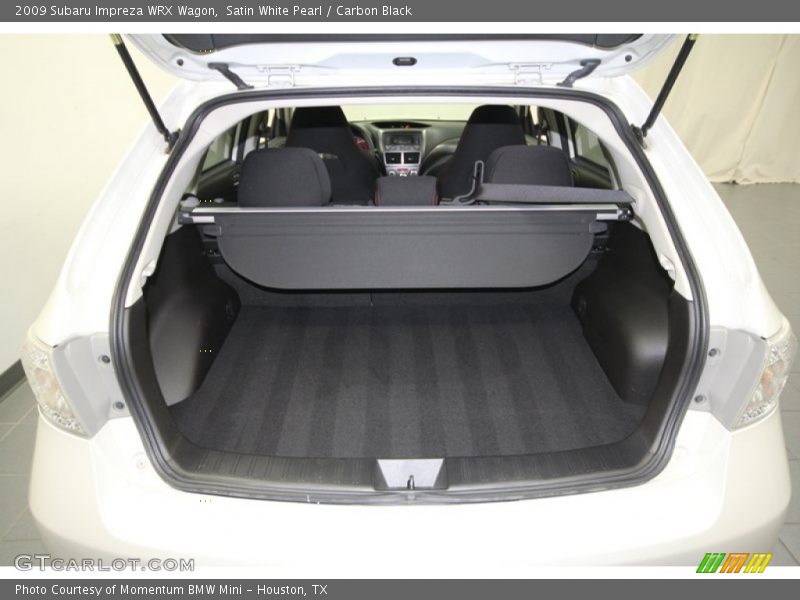 Satin White Pearl / Carbon Black 2009 Subaru Impreza WRX Wagon