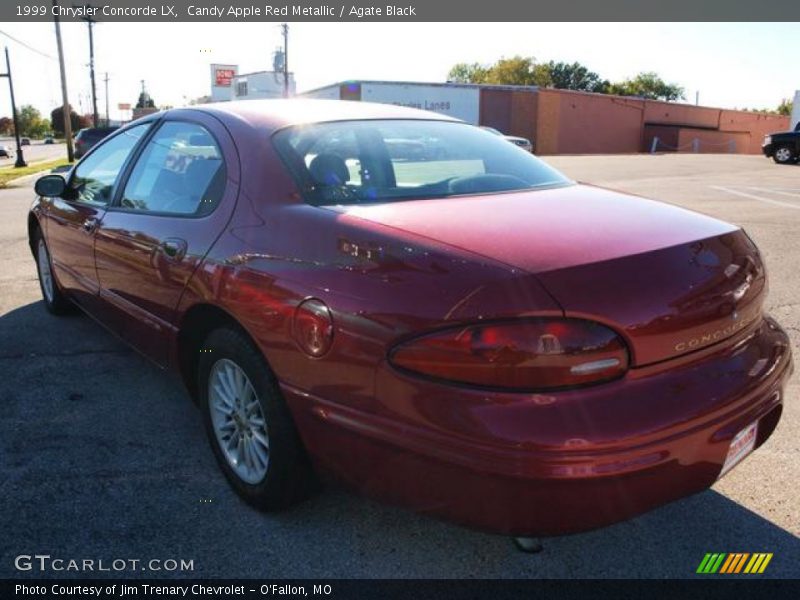 Candy Apple Red Metallic / Agate Black 1999 Chrysler Concorde LX