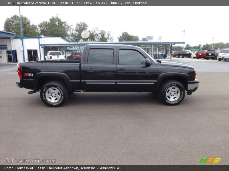 Black / Dark Charcoal 2007 Chevrolet Silverado 1500 Classic LT  Z71 Crew Cab 4x4