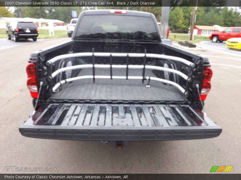 Black / Dark Charcoal 2007 Chevrolet Silverado 1500 Classic LT  Z71 Crew Cab 4x4