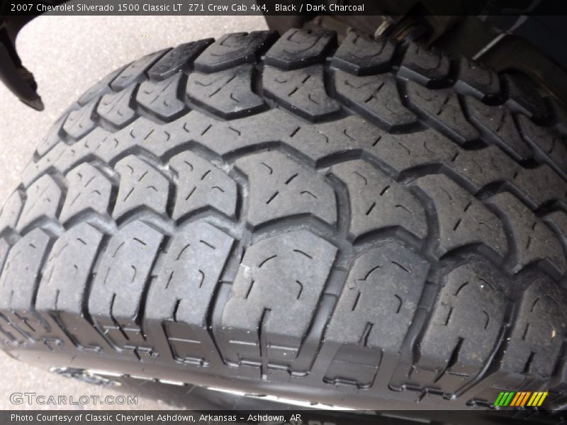 Black / Dark Charcoal 2007 Chevrolet Silverado 1500 Classic LT  Z71 Crew Cab 4x4