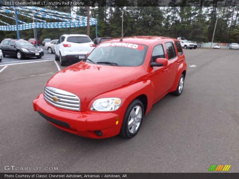 Victory Red / Ebony 2011 Chevrolet HHR LT