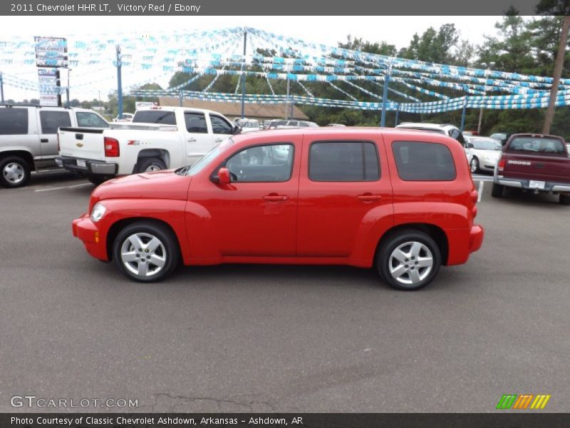 Victory Red / Ebony 2011 Chevrolet HHR LT