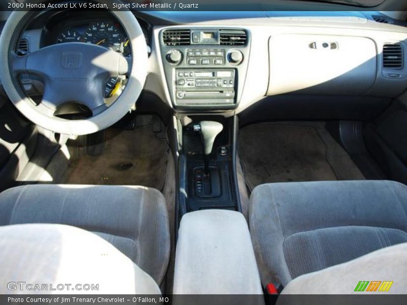 Signet Silver Metallic / Quartz 2000 Honda Accord LX V6 Sedan