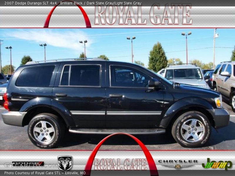 Brilliant Black / Dark Slate Gray/Light Slate Gray 2007 Dodge Durango SLT 4x4
