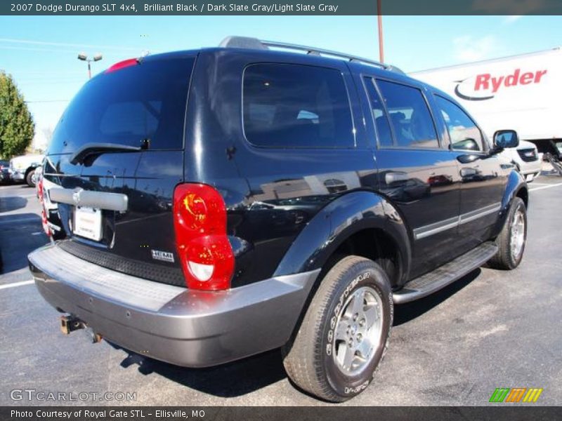 Brilliant Black / Dark Slate Gray/Light Slate Gray 2007 Dodge Durango SLT 4x4