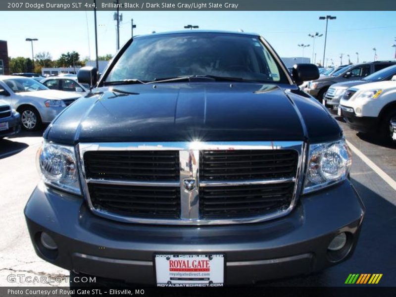 Brilliant Black / Dark Slate Gray/Light Slate Gray 2007 Dodge Durango SLT 4x4