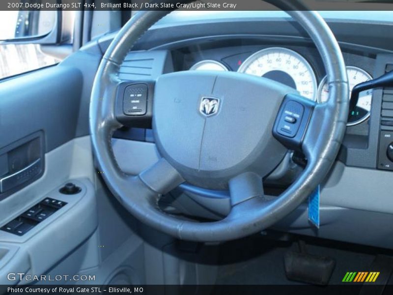 Brilliant Black / Dark Slate Gray/Light Slate Gray 2007 Dodge Durango SLT 4x4