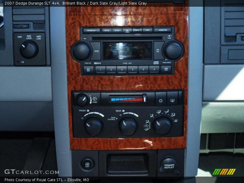 Brilliant Black / Dark Slate Gray/Light Slate Gray 2007 Dodge Durango SLT 4x4