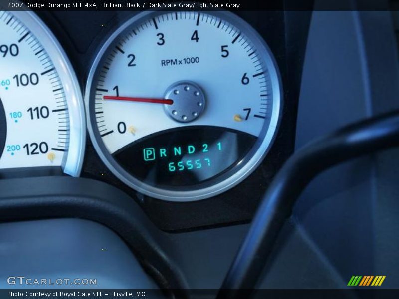 Brilliant Black / Dark Slate Gray/Light Slate Gray 2007 Dodge Durango SLT 4x4