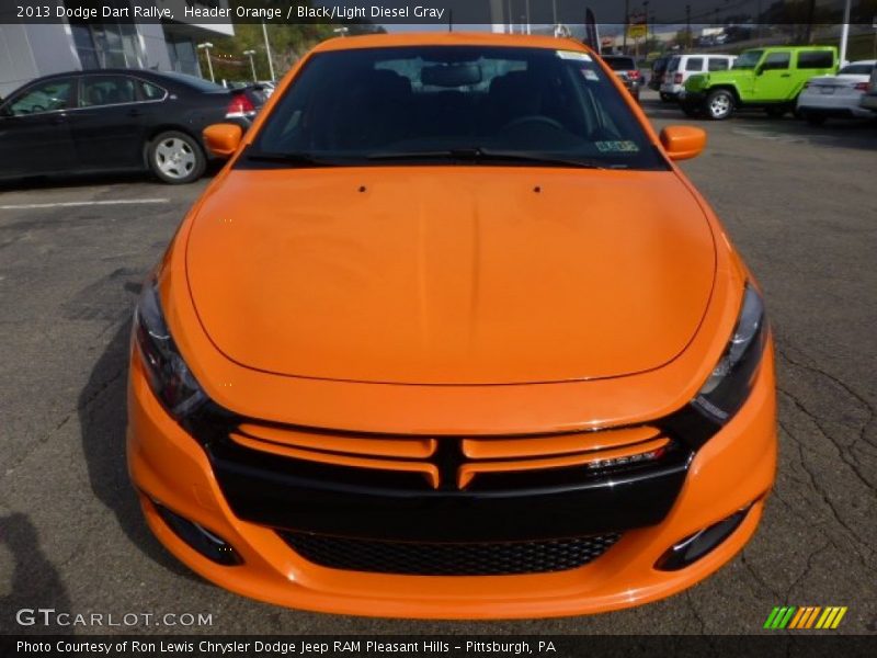  2013 Dart Rallye Header Orange