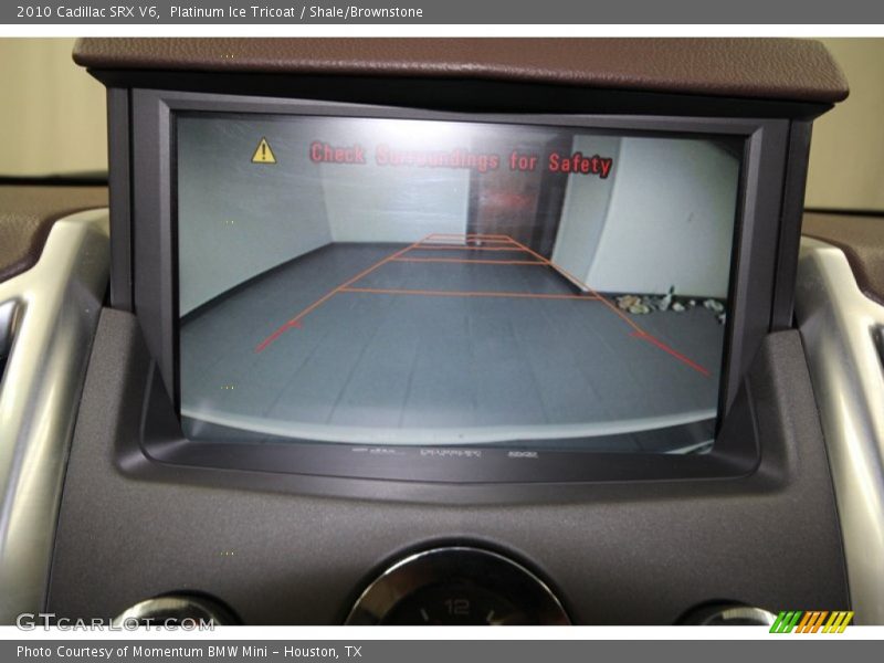 Platinum Ice Tricoat / Shale/Brownstone 2010 Cadillac SRX V6