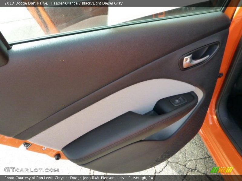 Door Panel of 2013 Dart Rallye