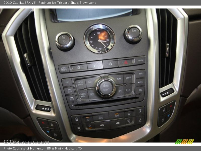 Platinum Ice Tricoat / Shale/Brownstone 2010 Cadillac SRX V6