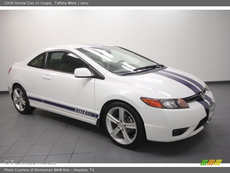Taffeta White / Ivory 2008 Honda Civic LX Coupe