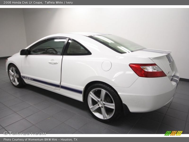 Taffeta White / Ivory 2008 Honda Civic LX Coupe