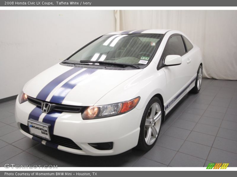 Taffeta White / Ivory 2008 Honda Civic LX Coupe