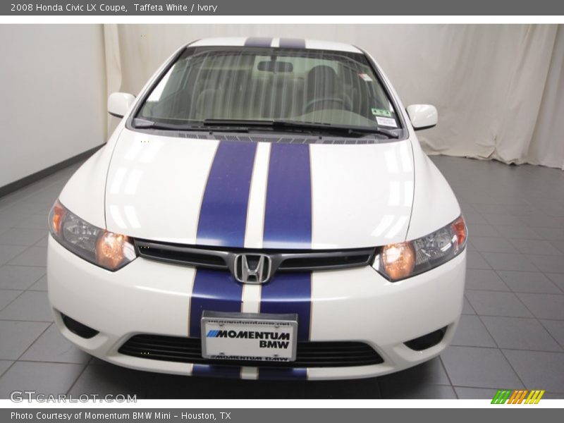 Taffeta White / Ivory 2008 Honda Civic LX Coupe