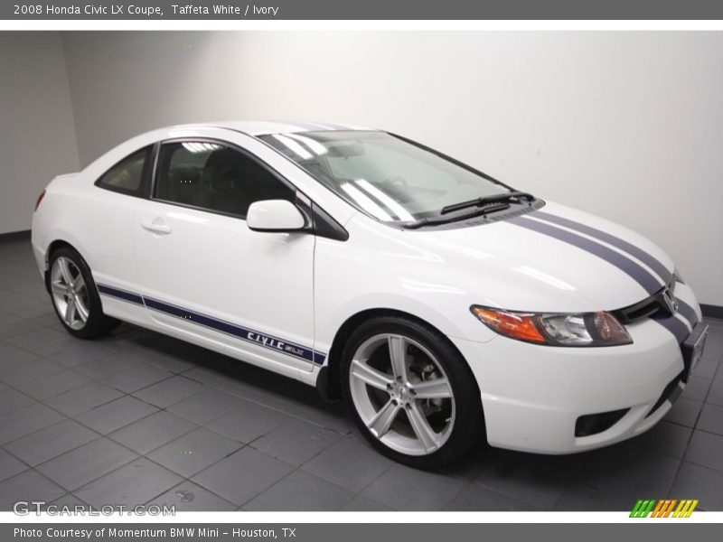 Taffeta White / Ivory 2008 Honda Civic LX Coupe