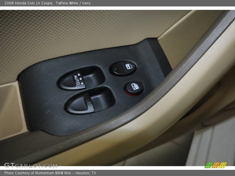 Taffeta White / Ivory 2008 Honda Civic LX Coupe