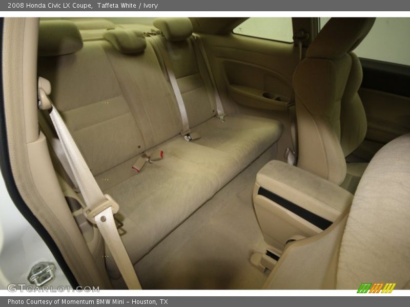 Taffeta White / Ivory 2008 Honda Civic LX Coupe