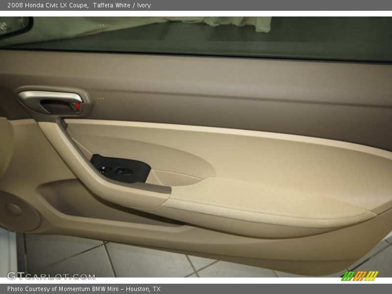Taffeta White / Ivory 2008 Honda Civic LX Coupe