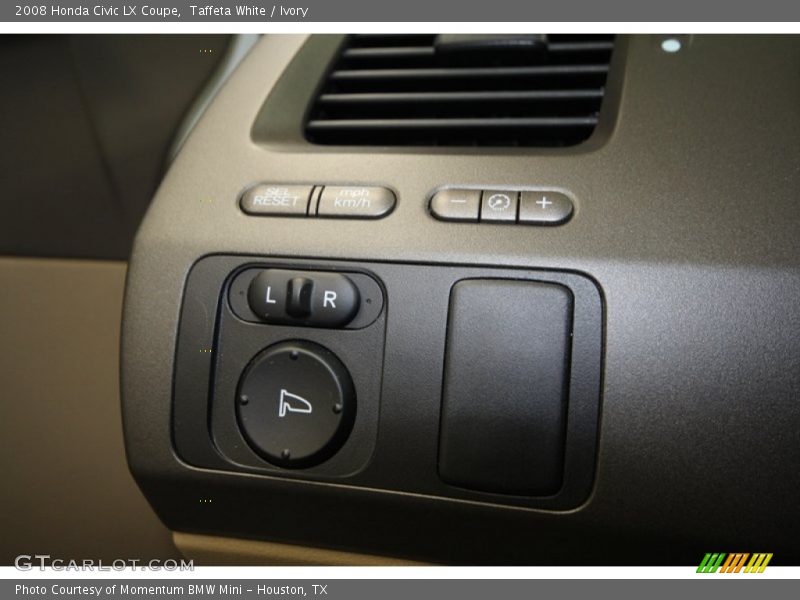 Taffeta White / Ivory 2008 Honda Civic LX Coupe