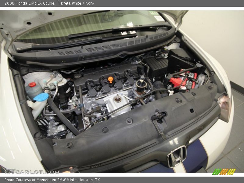 Taffeta White / Ivory 2008 Honda Civic LX Coupe