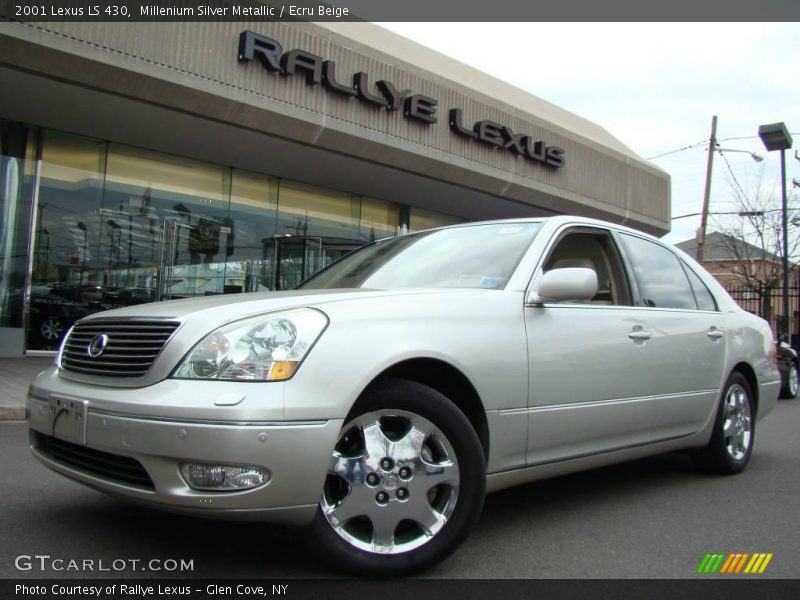 Millenium Silver Metallic / Ecru Beige 2001 Lexus LS 430