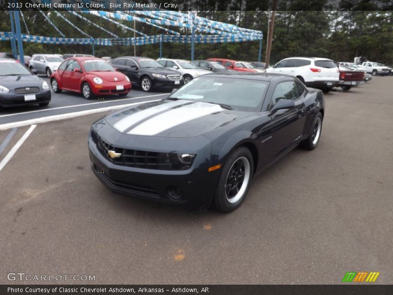 Blue Ray Metallic / Gray 2013 Chevrolet Camaro LS Coupe