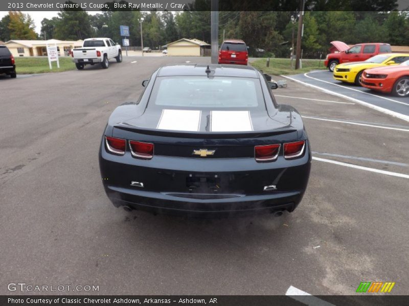 Blue Ray Metallic / Gray 2013 Chevrolet Camaro LS Coupe