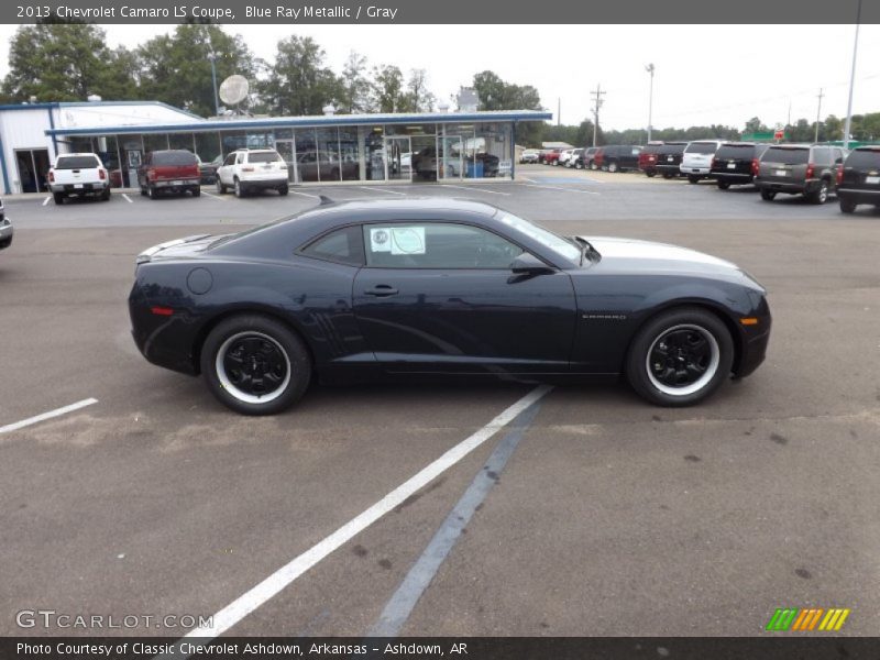 Blue Ray Metallic / Gray 2013 Chevrolet Camaro LS Coupe