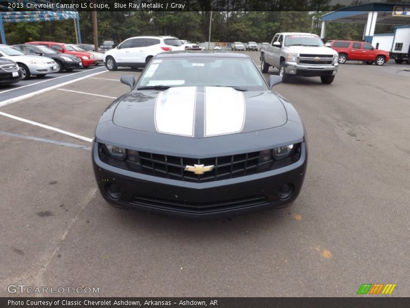 Blue Ray Metallic / Gray 2013 Chevrolet Camaro LS Coupe