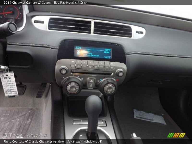 Blue Ray Metallic / Gray 2013 Chevrolet Camaro LS Coupe
