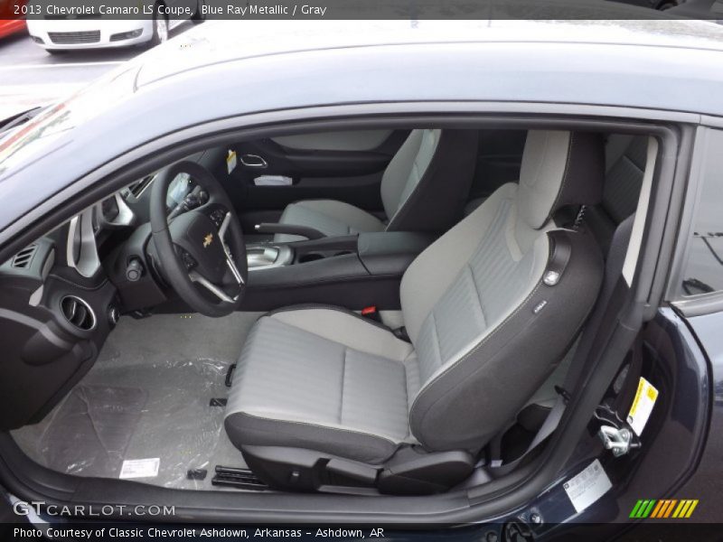 Blue Ray Metallic / Gray 2013 Chevrolet Camaro LS Coupe