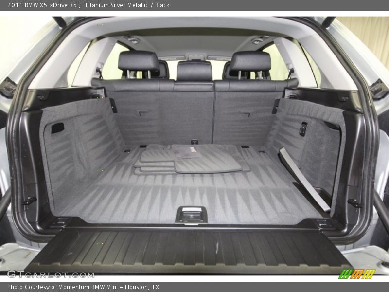 Titanium Silver Metallic / Black 2011 BMW X5 xDrive 35i