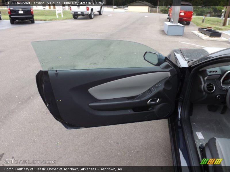 Blue Ray Metallic / Gray 2013 Chevrolet Camaro LS Coupe