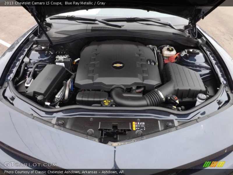 Blue Ray Metallic / Gray 2013 Chevrolet Camaro LS Coupe