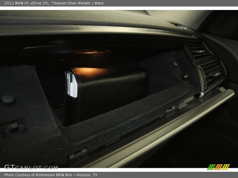 Titanium Silver Metallic / Black 2011 BMW X5 xDrive 35i