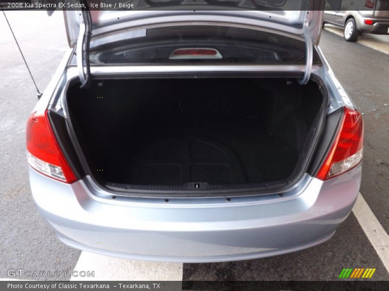 Ice Blue / Beige 2008 Kia Spectra EX Sedan